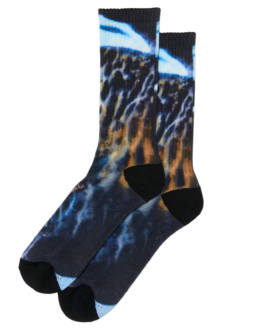 Whimsey Printed Socks navy