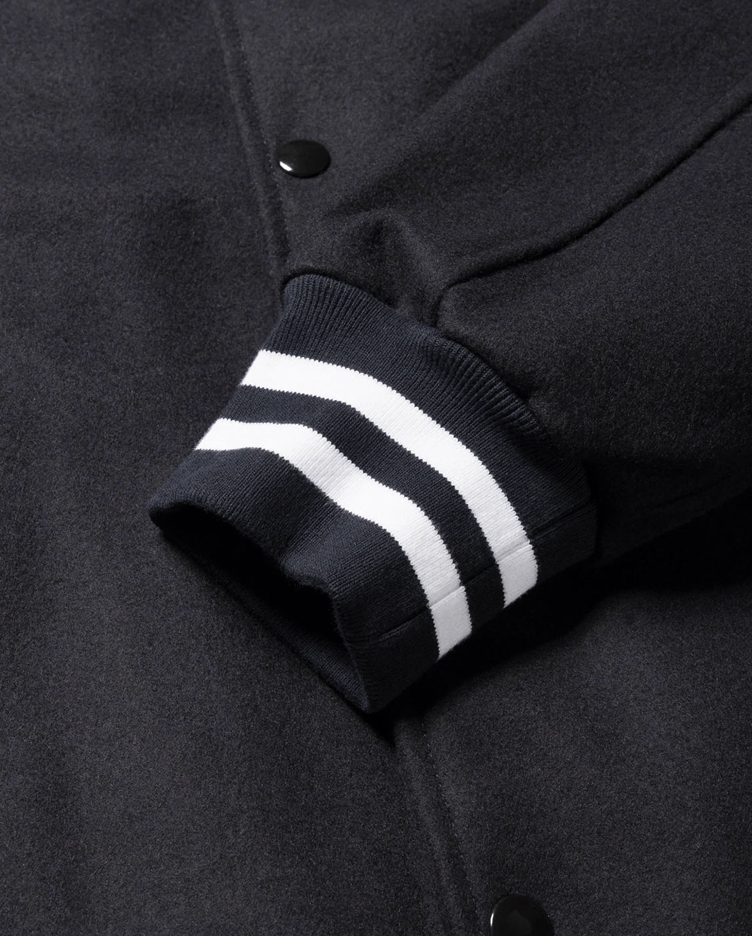 Wool Varsity Jacket navy