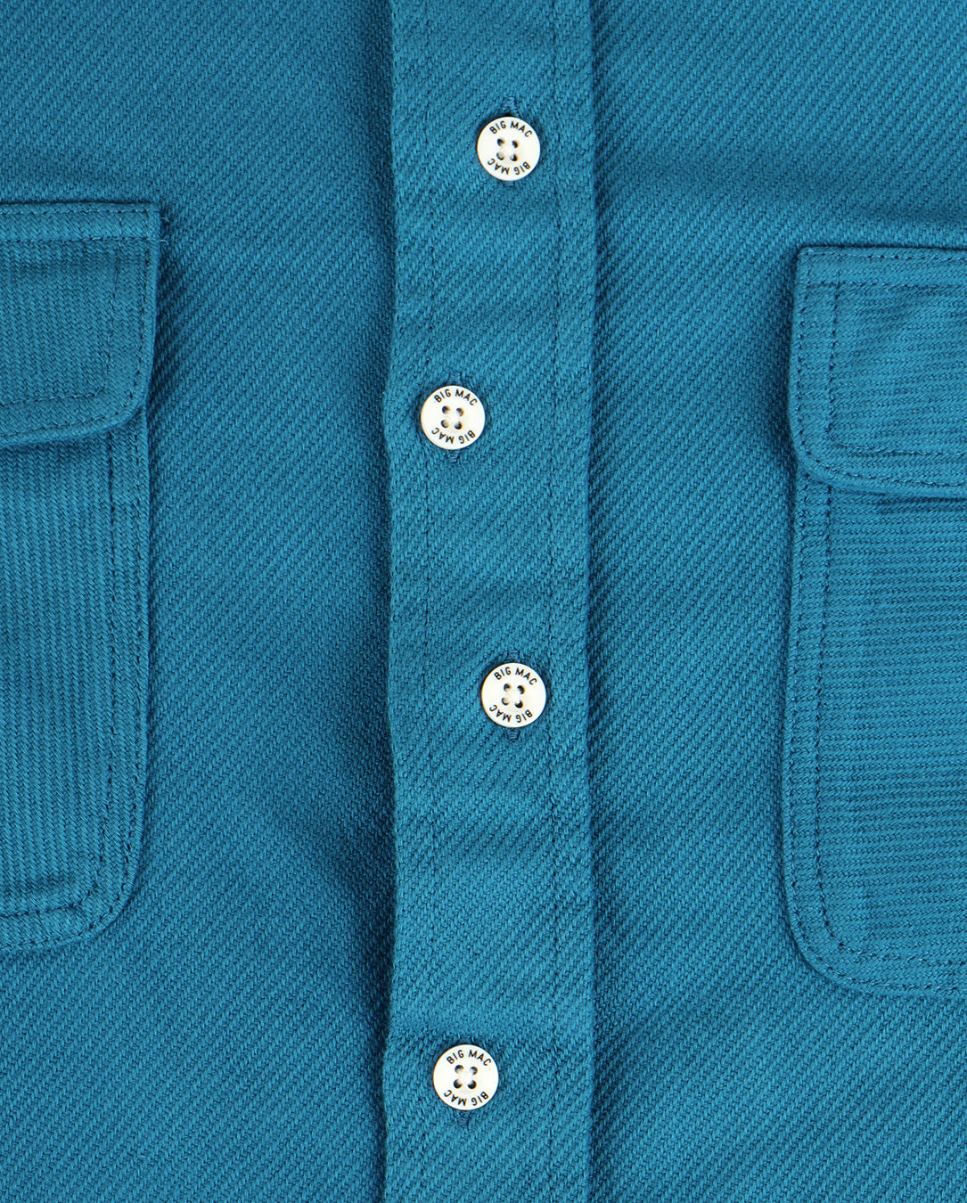 Cat Foot Print Nel Shirt blue