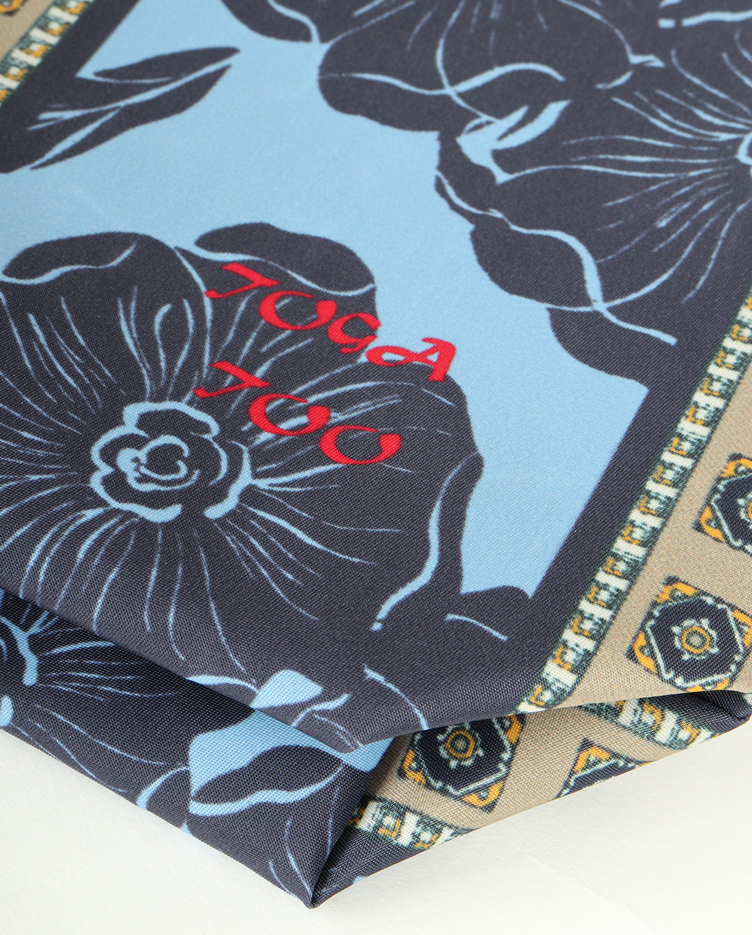 Print Tote Bag lt blue