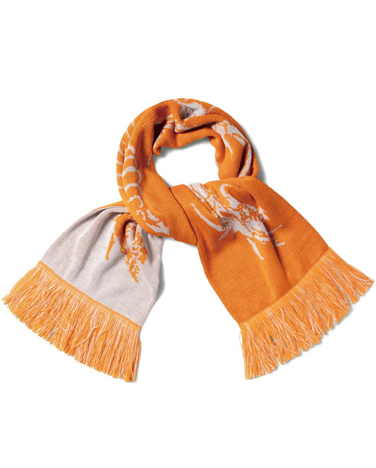 Skeletor Scarf orange