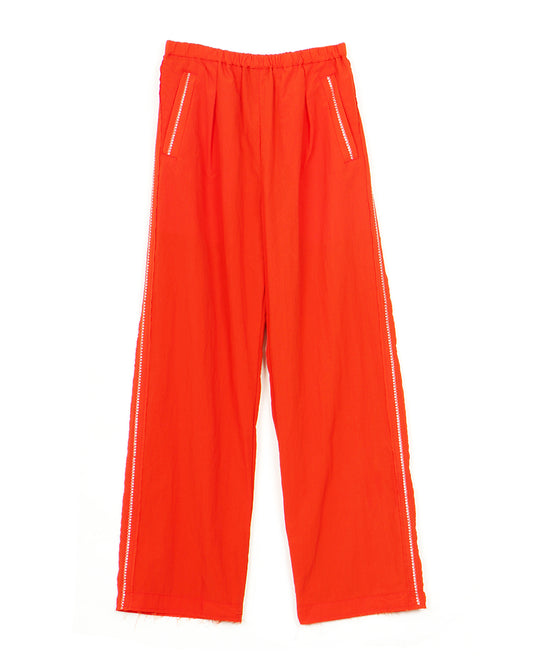 Hand Dyed Nylon Kimkoma Embroidery Pants kid orange