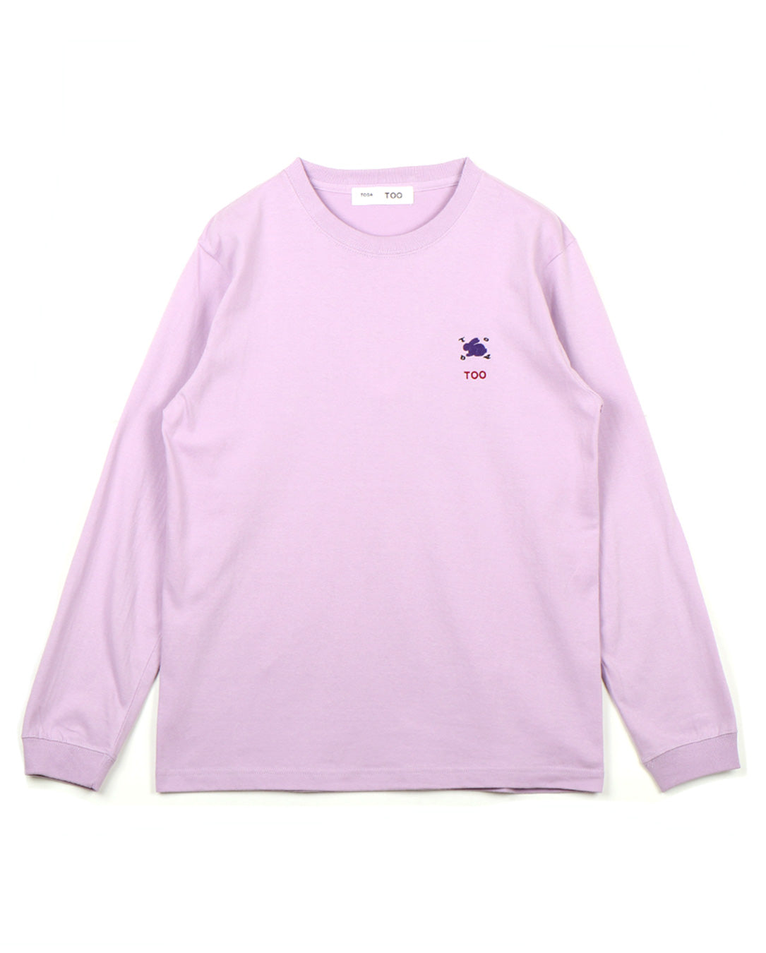 Embroidery L/S light purple