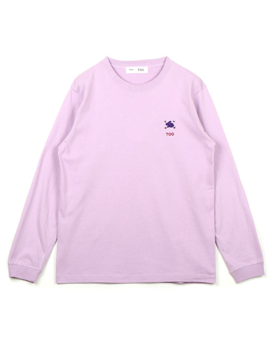 Embroidery L/S light purple