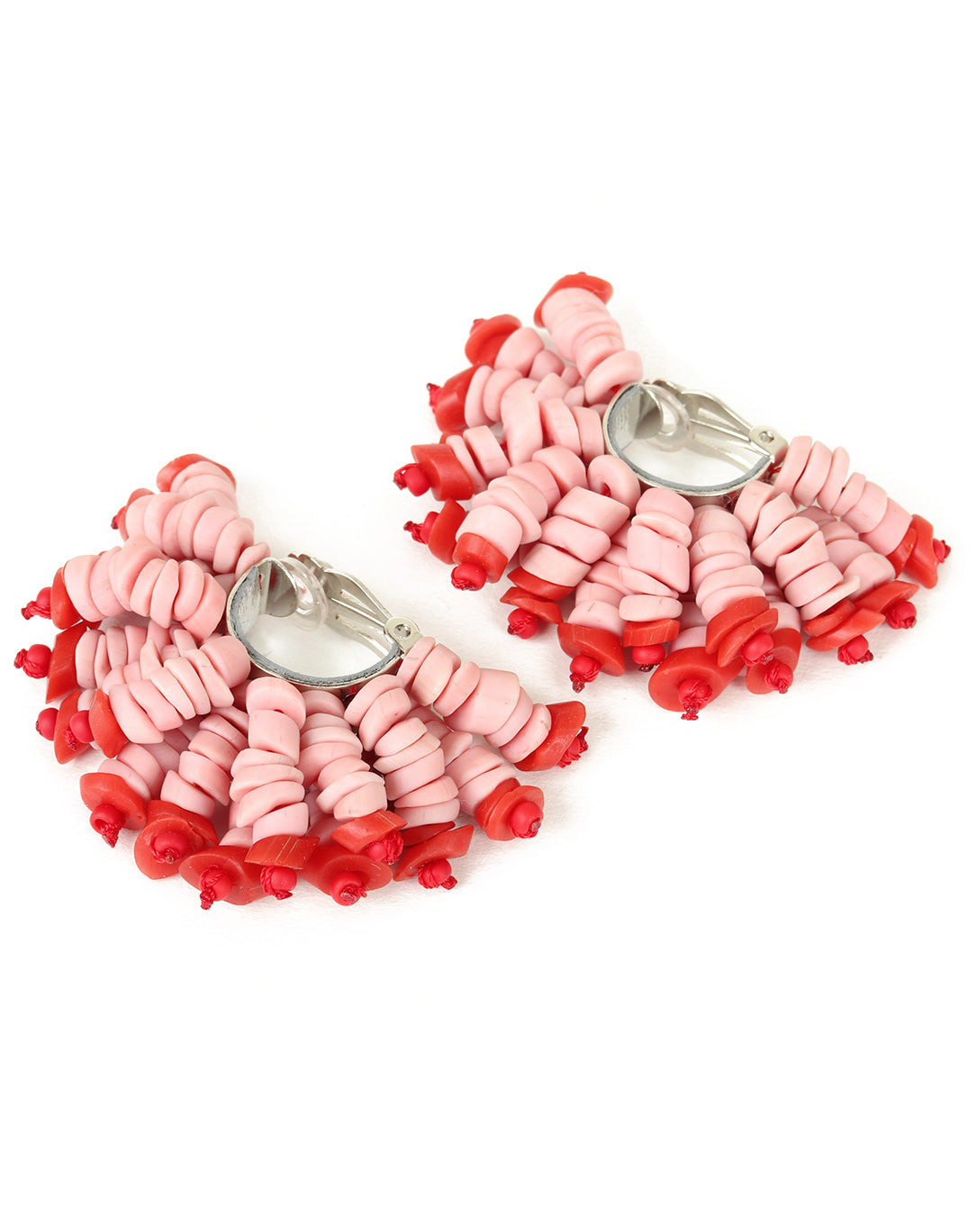 Beads Earrings pink
