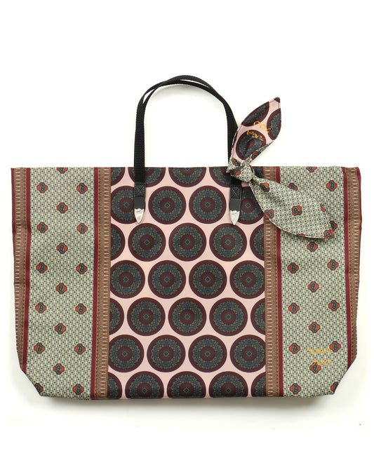 Print Tote Bag lt pink