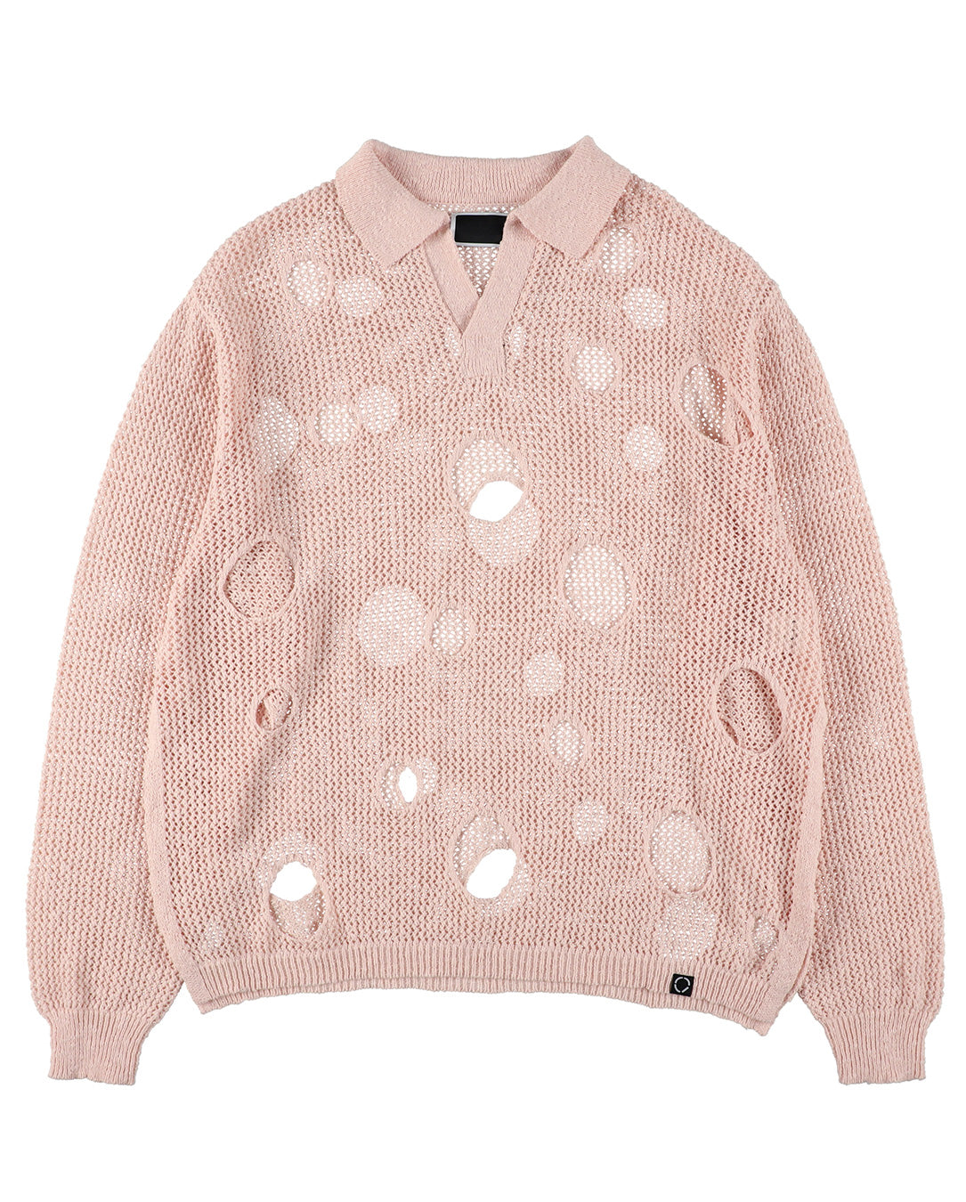 Hole Knit Skipper light pink