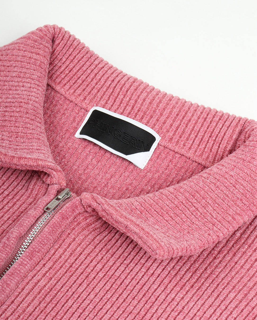 Cordy Knit Jacket moss pink