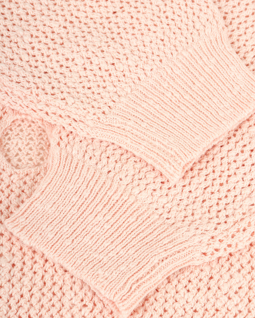 Hole Knit Skipper light pink