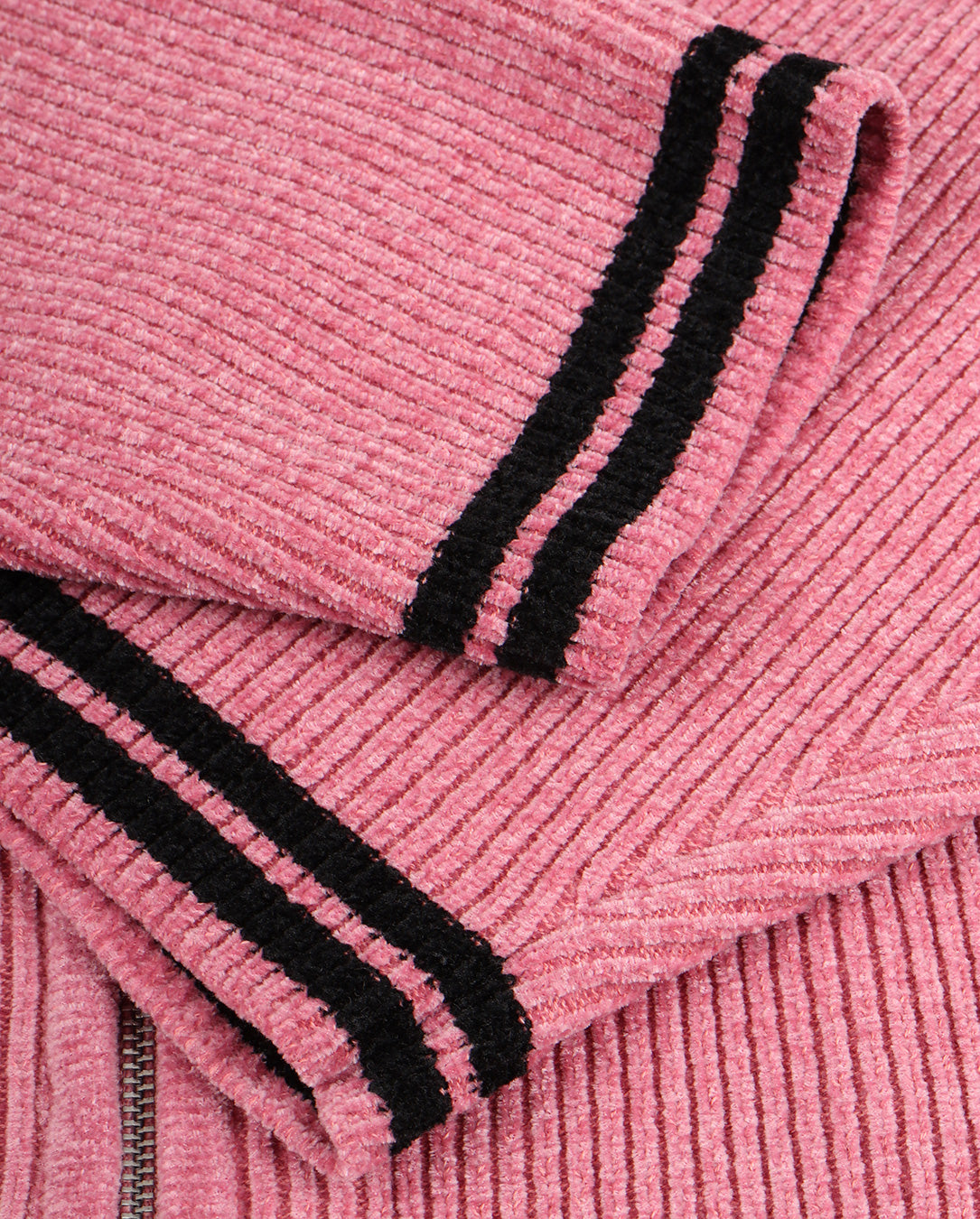 Cordy Knit Jacket moss pink