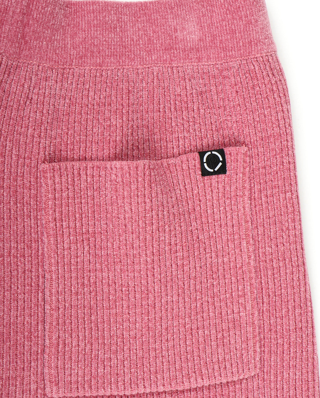 Cordy Knit Shorts moss pink