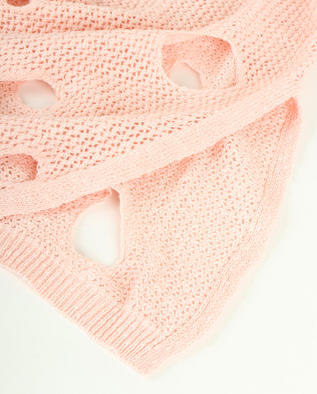 Hole Knit Skipper light pink