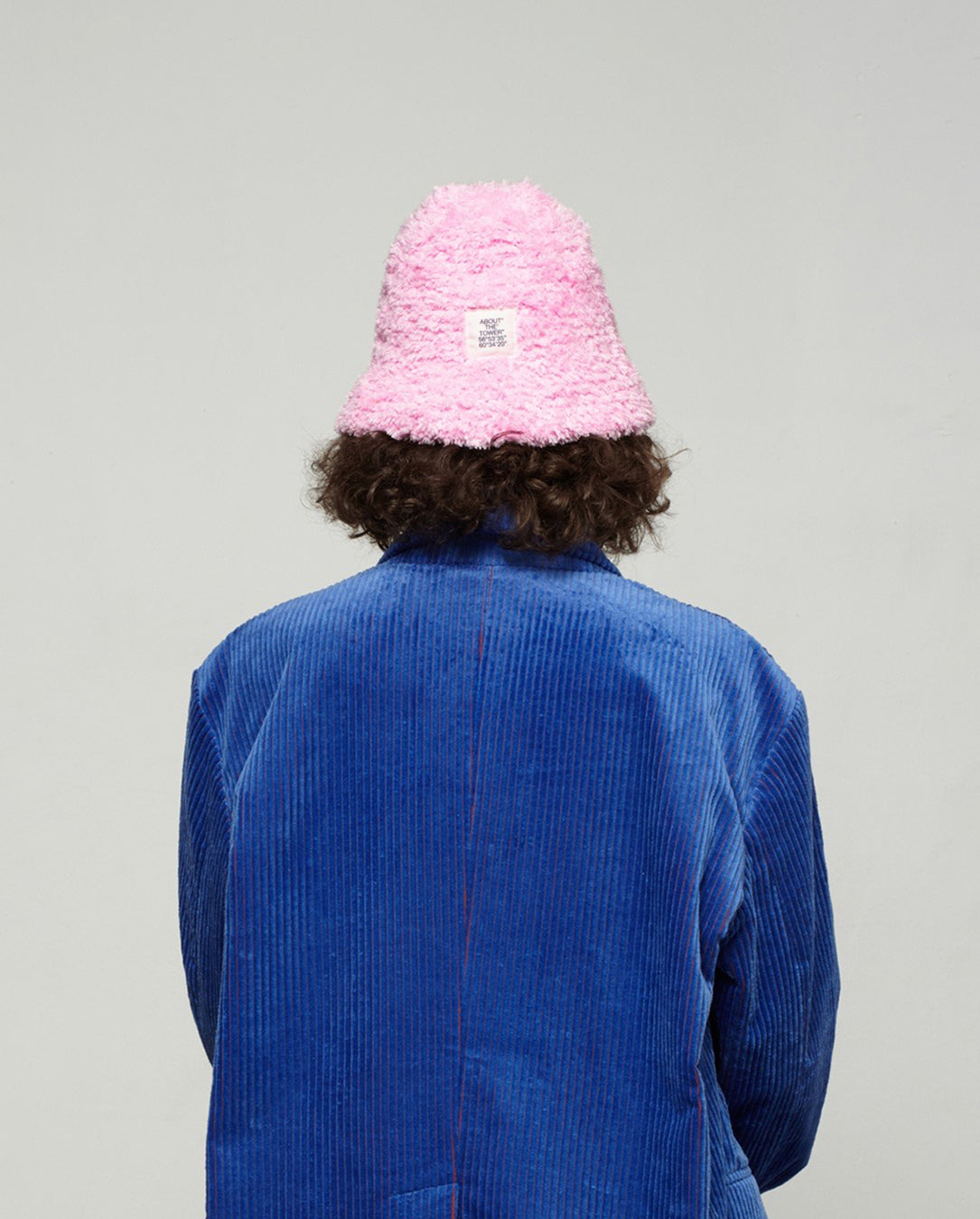 t'1961 Handmade Furry Hat pink