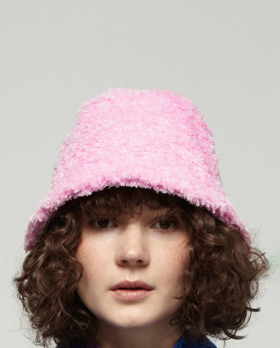 t'1961 Handmade Furry Hat pink