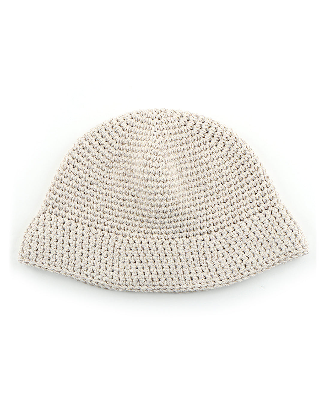 t'1835 Crocheted Sailor Hat pearly white