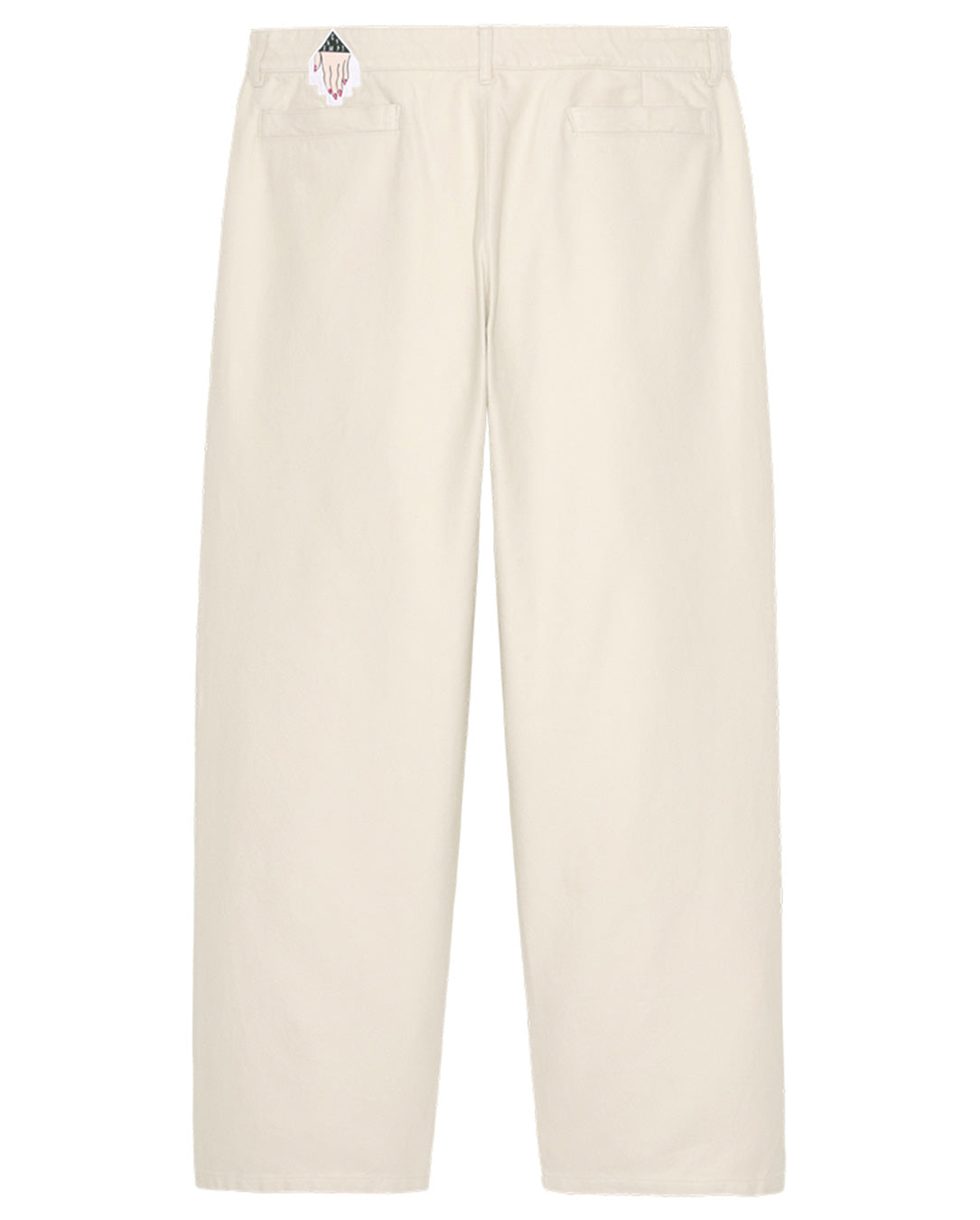 Brushed Soft Cotton One Tuck Pants