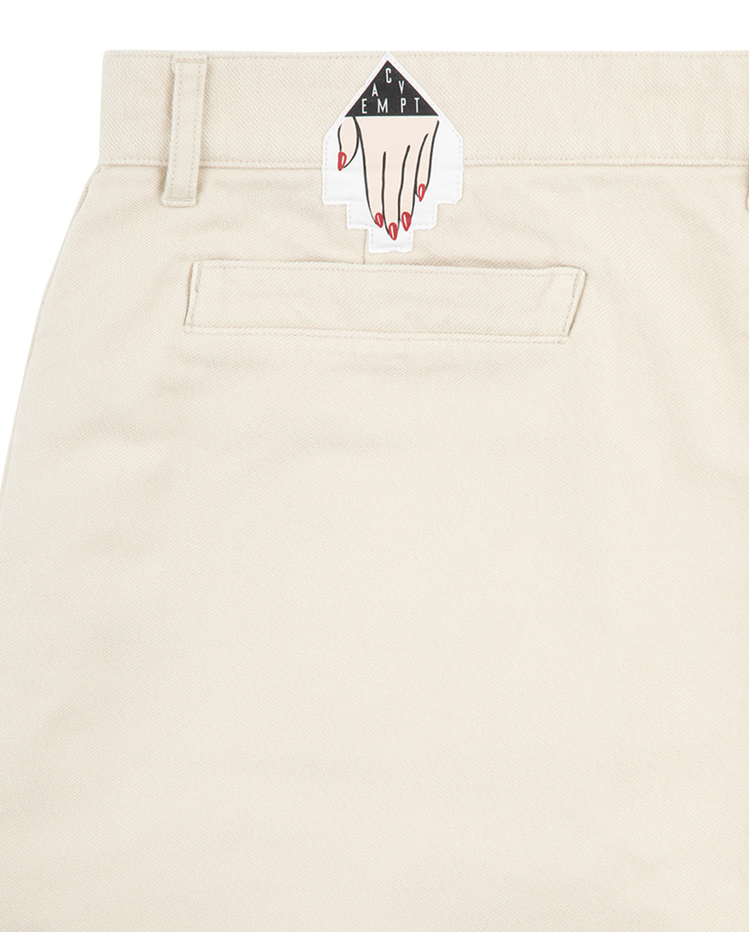 Brushed Soft Cotton One Tuck Pants