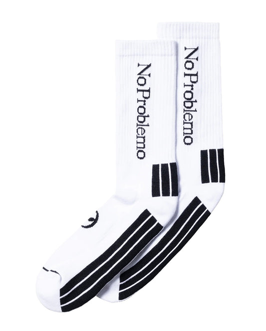 No Problemo Sock white