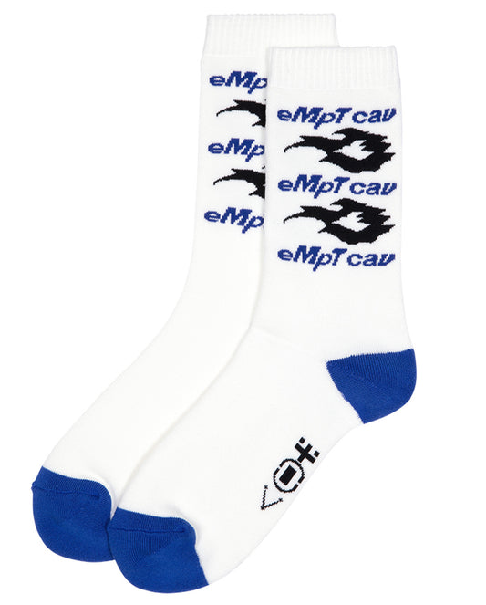 eMpT cav FIRE SOCKS white