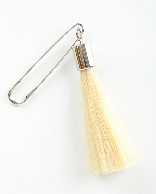 Horsehair Charm white