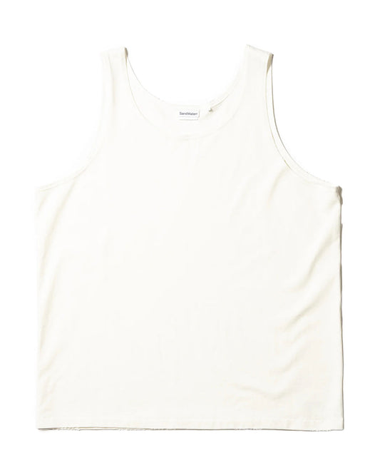 Organized Baggy Tank Top white