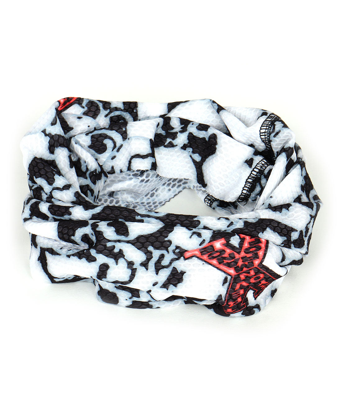 Head Gaiter boneyard white