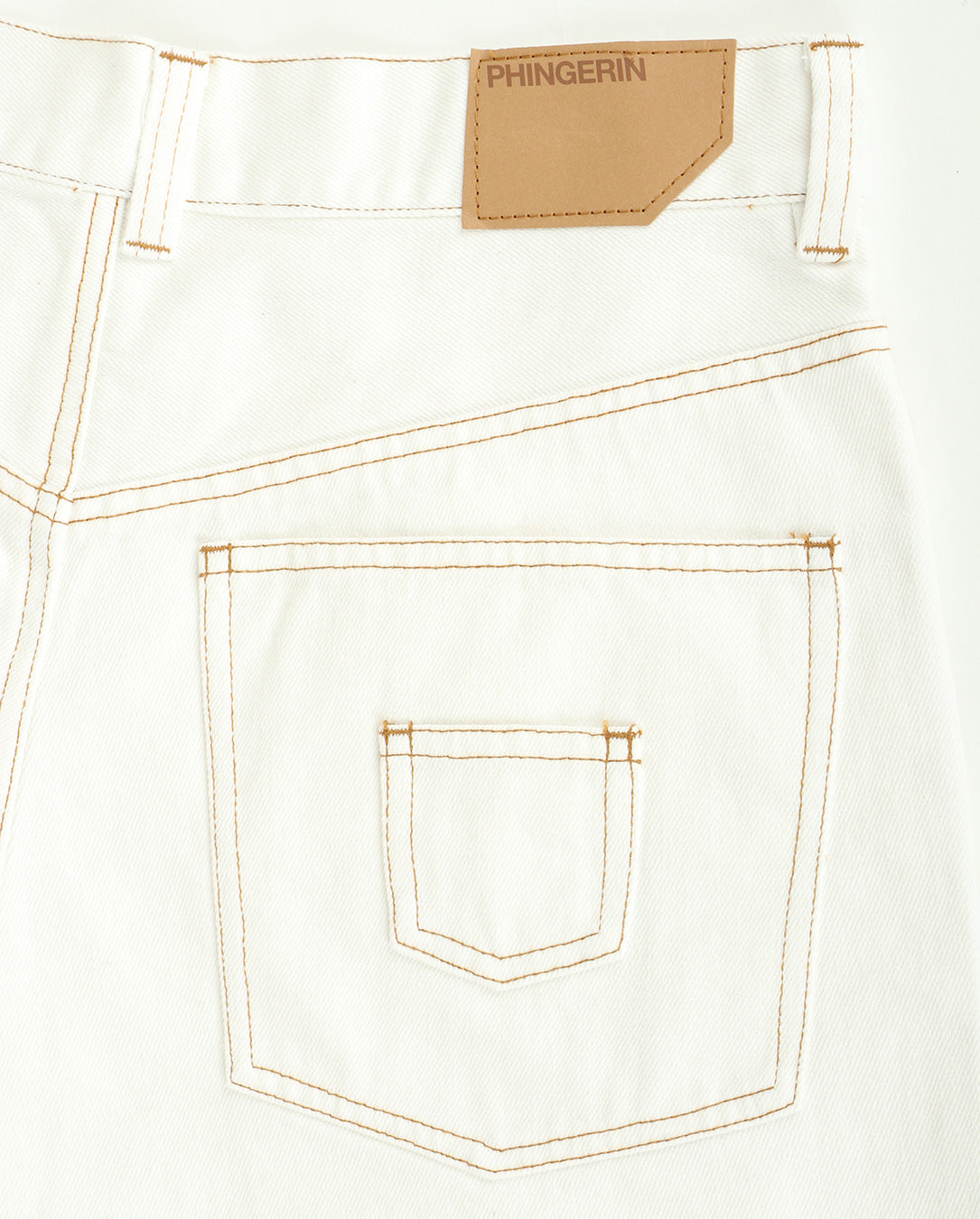 6 Pocket Jeans Color white