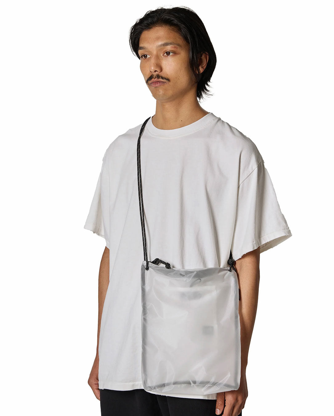 Crafted Shoulder Bag white