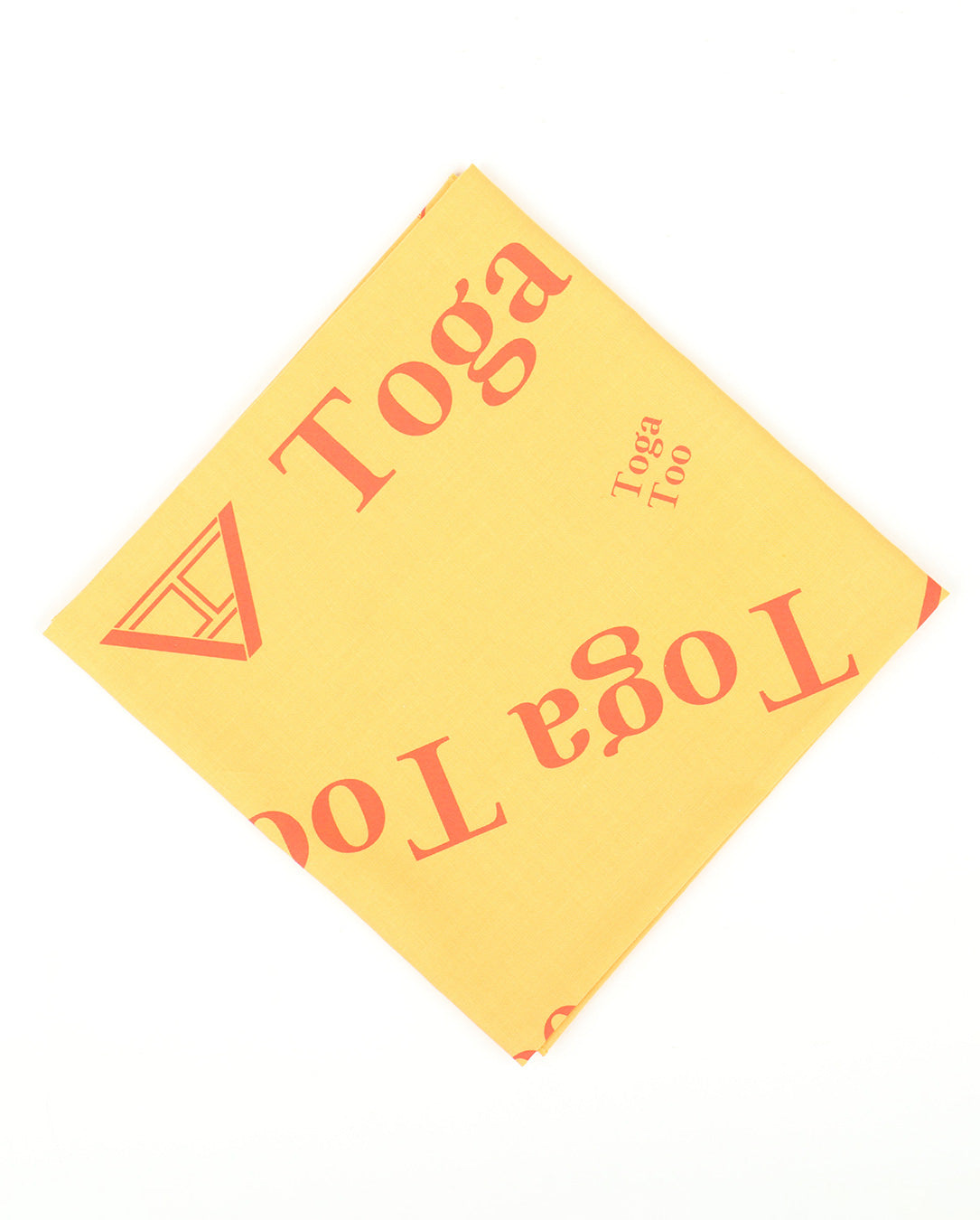 Toga Motif Scarf orange
