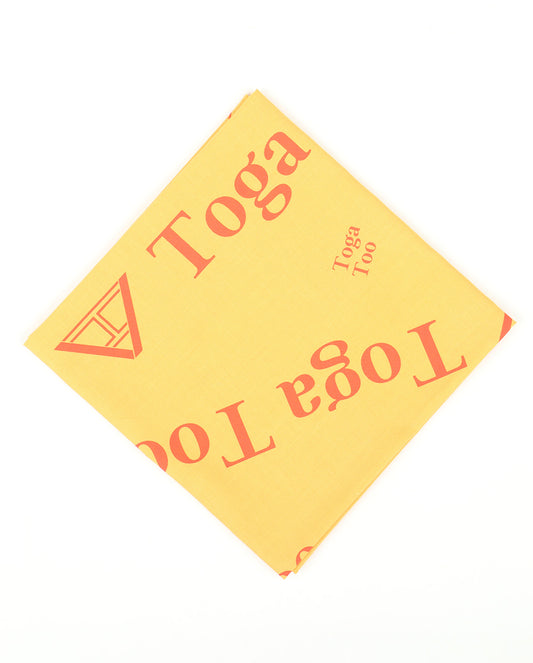 Toga Motif Scarf orange