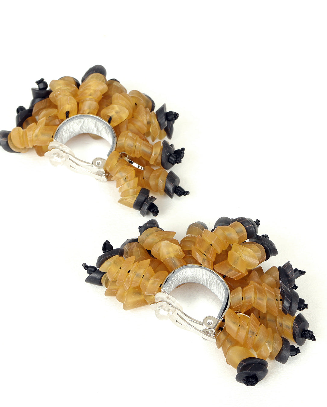 Beads Earrings beige