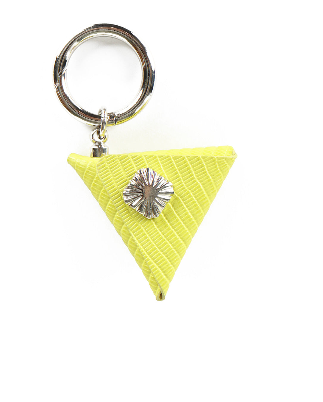 Triangle Charm Mirco vivi yellow