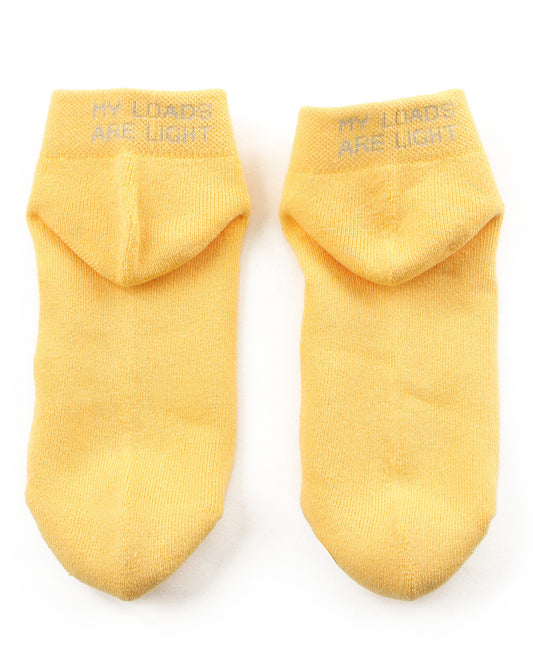 Lightness Ankle Socks light yellow