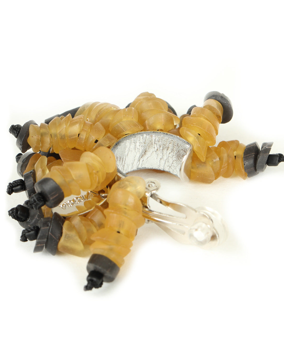 Beads Earrings beige