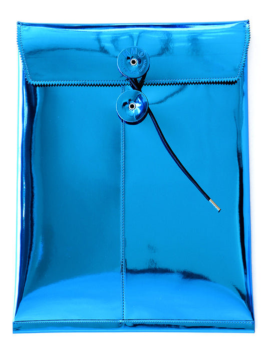 Laminate Clutch Bag (turquoise)