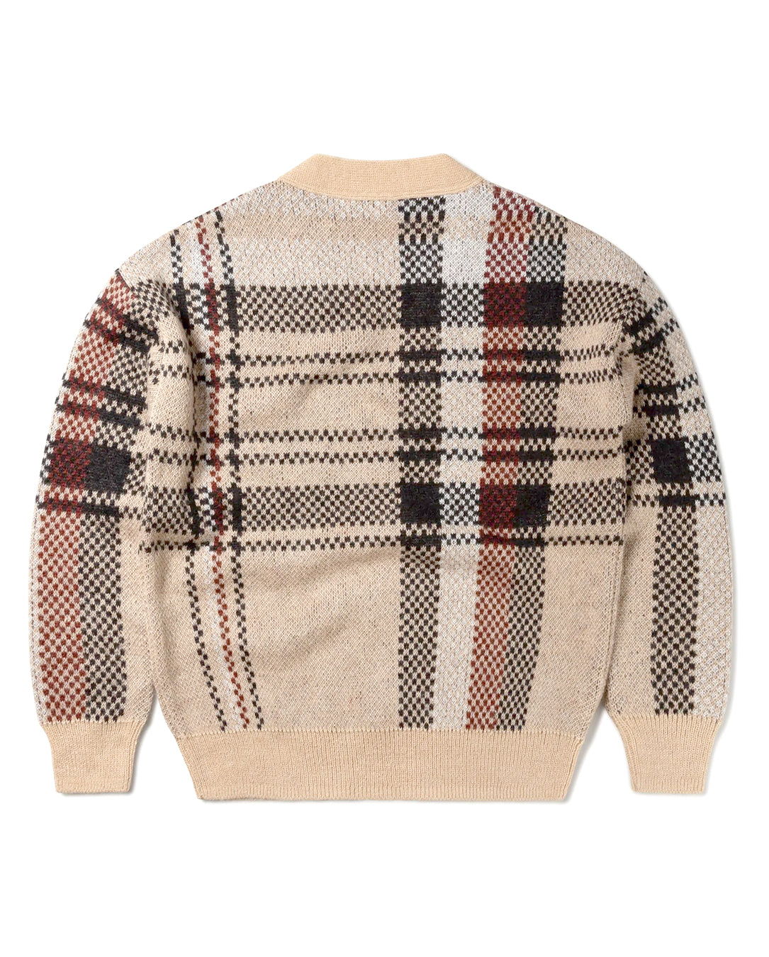 Burberry plaid outlet cardigan