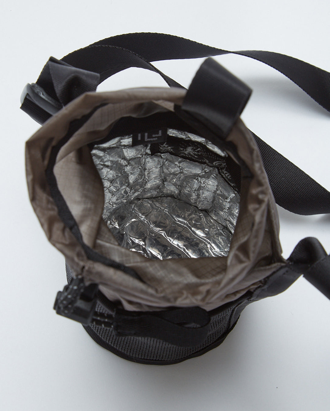 BAL/RAMIDUS® Astro Foil Mini Shoulder Bag white
