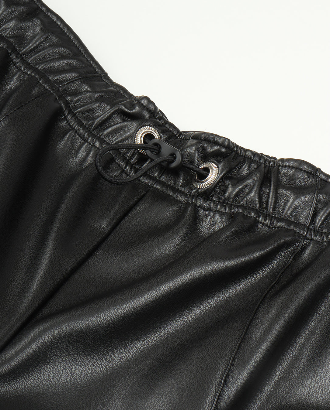 Fake Leather Pants black
