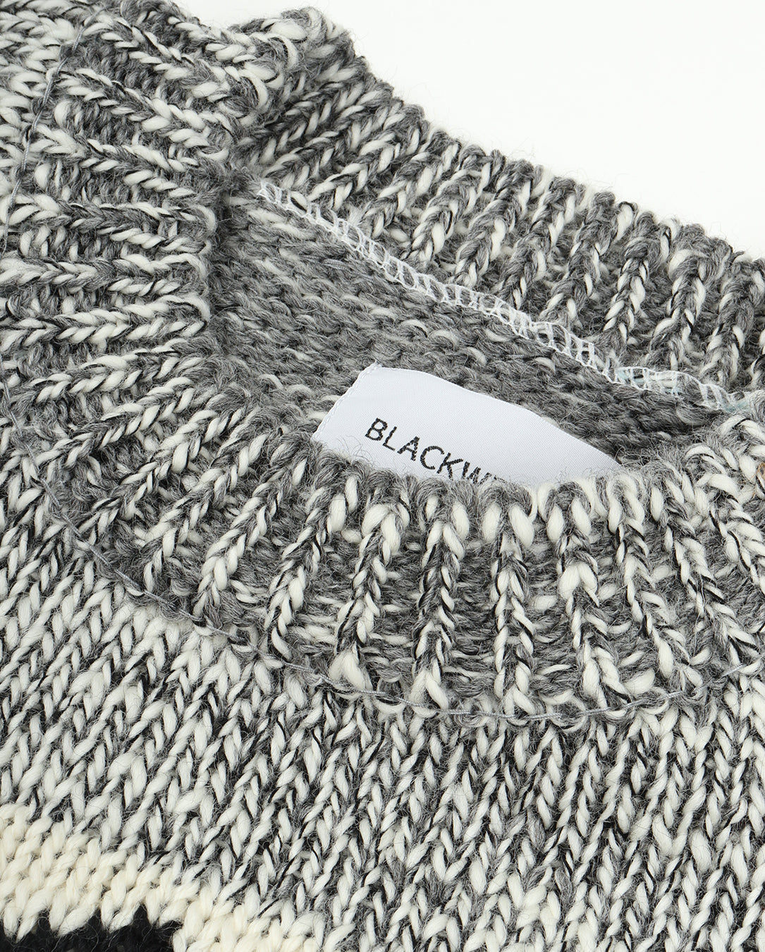 Yin-Yang Sweater grey