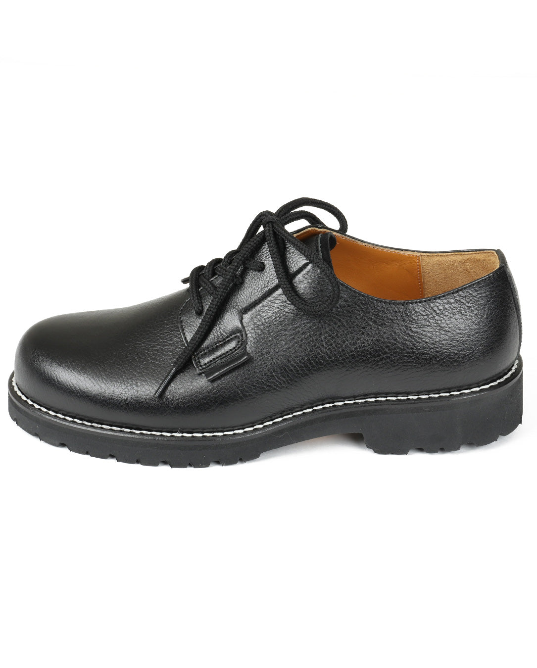 Asymmetric Postman Shoes black