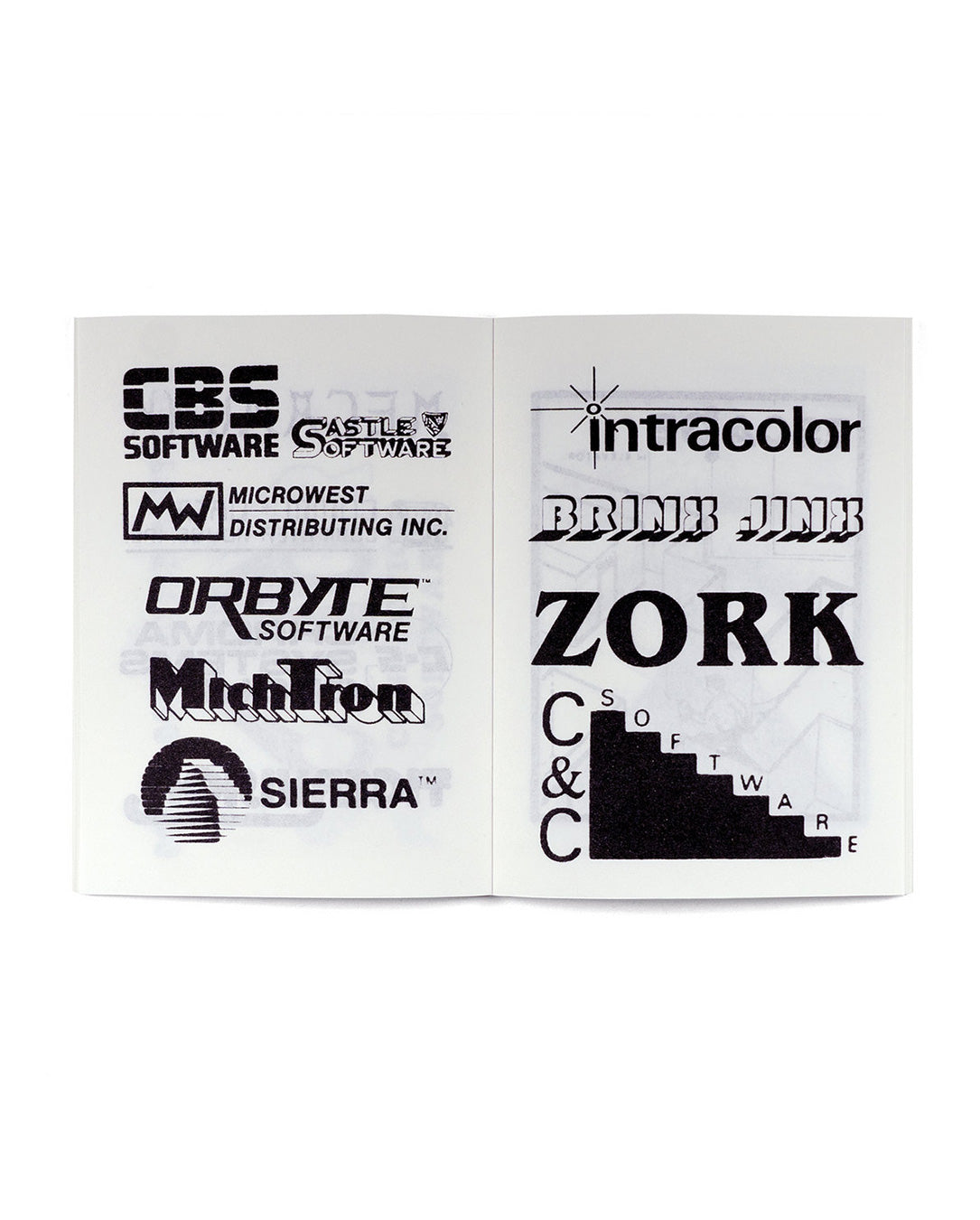 KFAX4 - LOGOS OF THE EARLY COMPUTER SOFTWARE SCENE