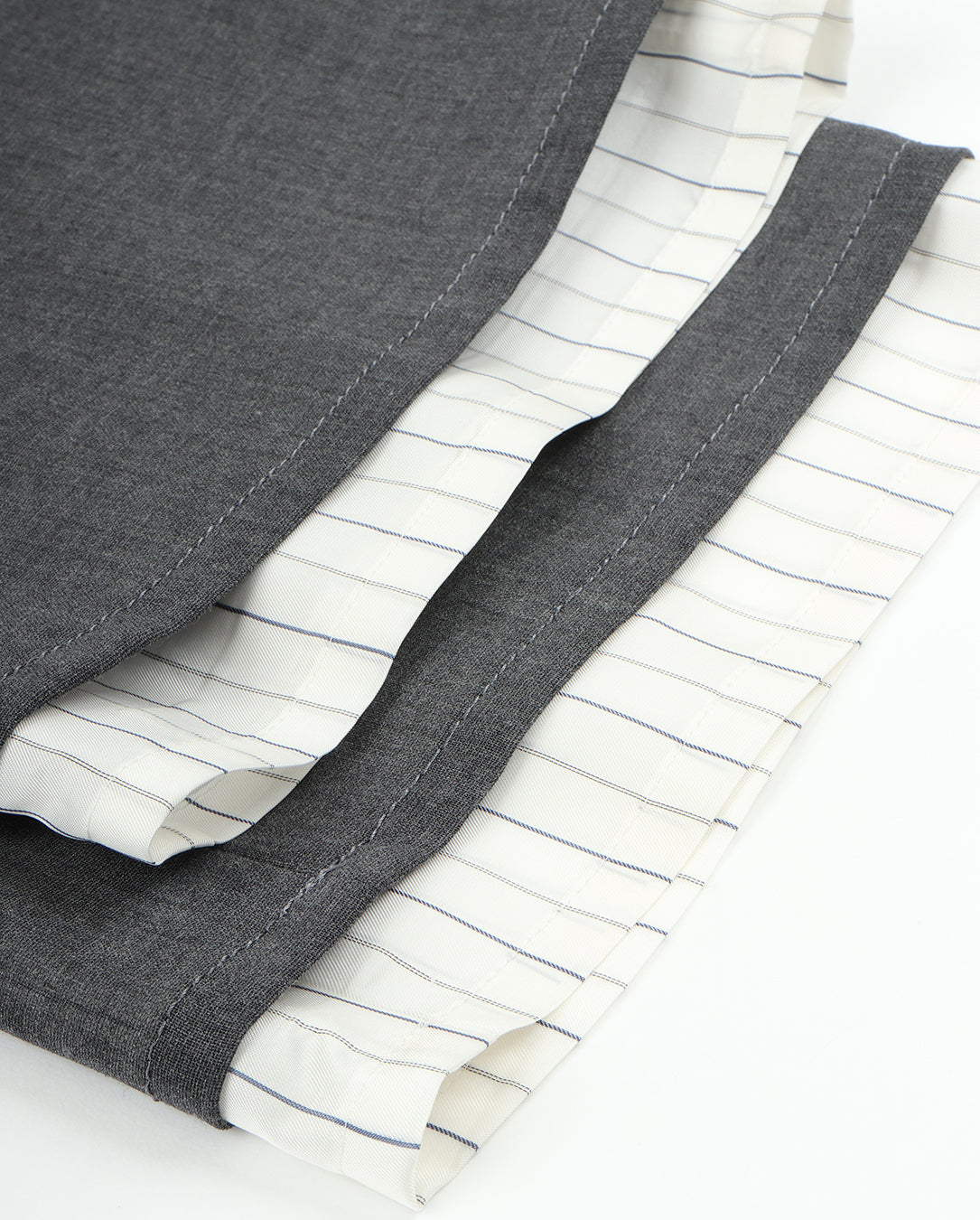 Light Wool Fabric Pants charcoal