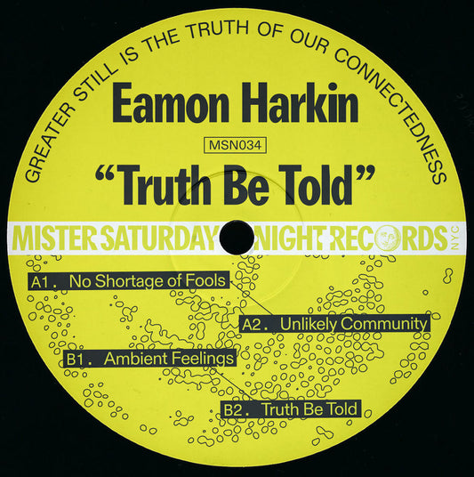 Eamon Harkin/Truth Be Told